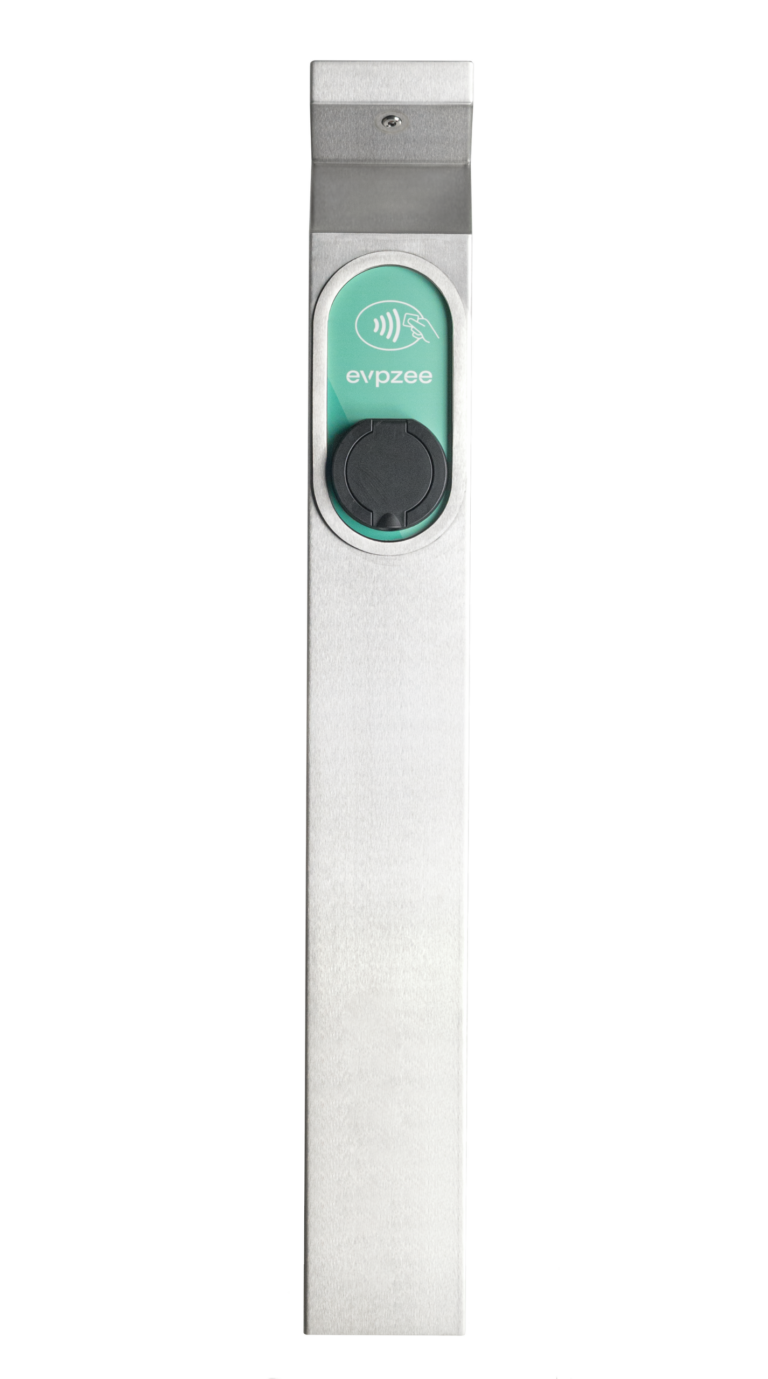 on-street ev charging bollard