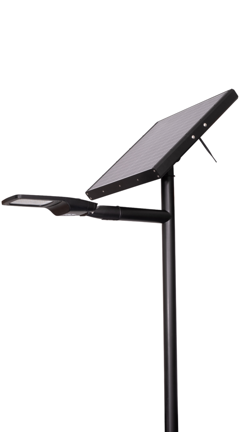 Solar street light which P lighting classes