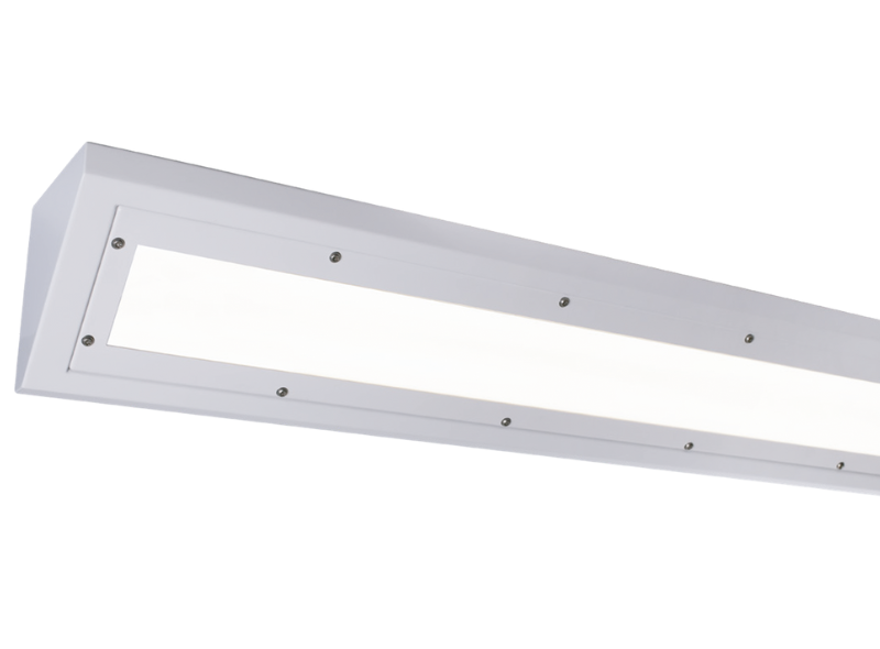 vandal resistant corner lighting system