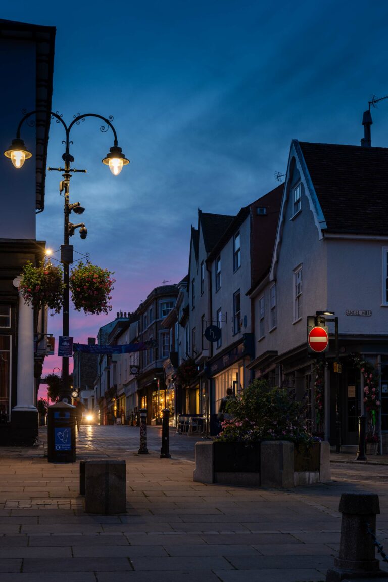 heritage street lighting in Suffolk