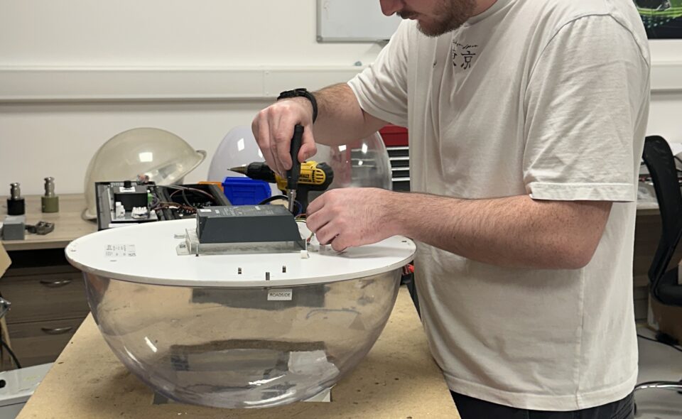 young man - a apprentice engineer