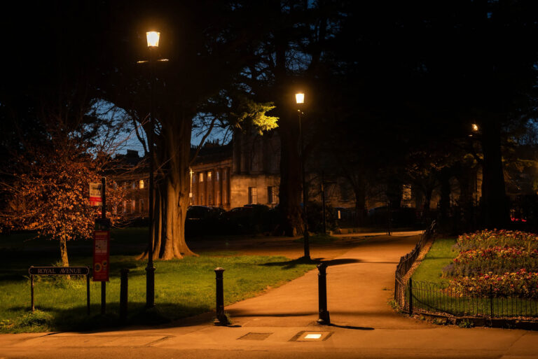 street lighting to suite the Georgian architecture of historical areas in bath