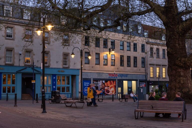 heritage LED streetlighting in Bath
