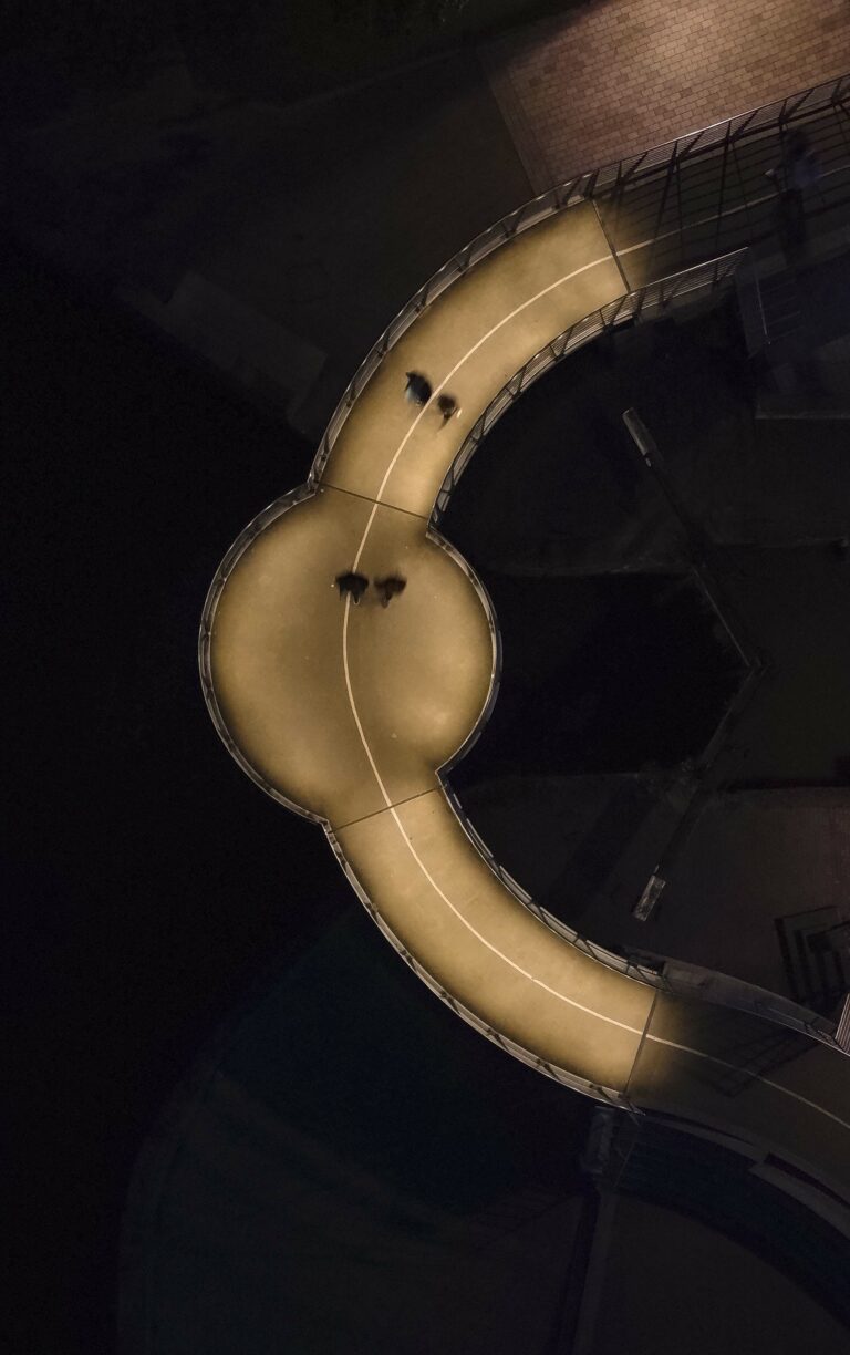 illuminated handrail lighting for AONB in Strateford-Upon-Avon